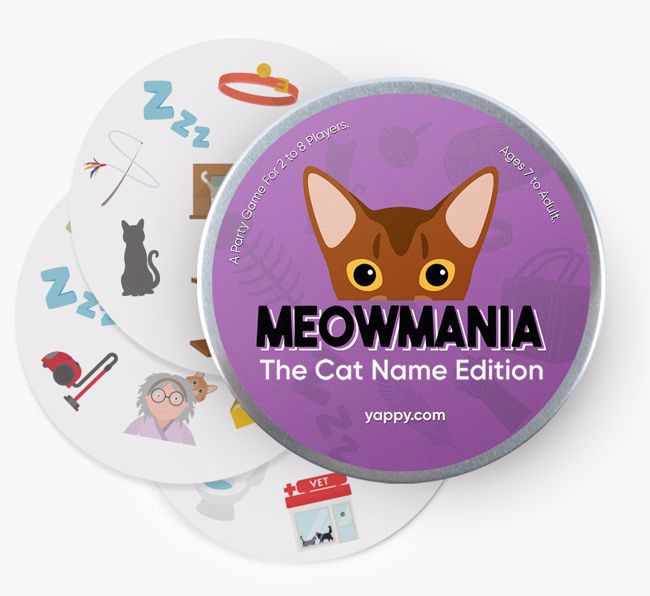 Meowmania: The {dogsName} Edition - {breedCommonName} Card Game 